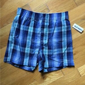 NWT Boys Old Navy Plaid Boxer Shorts